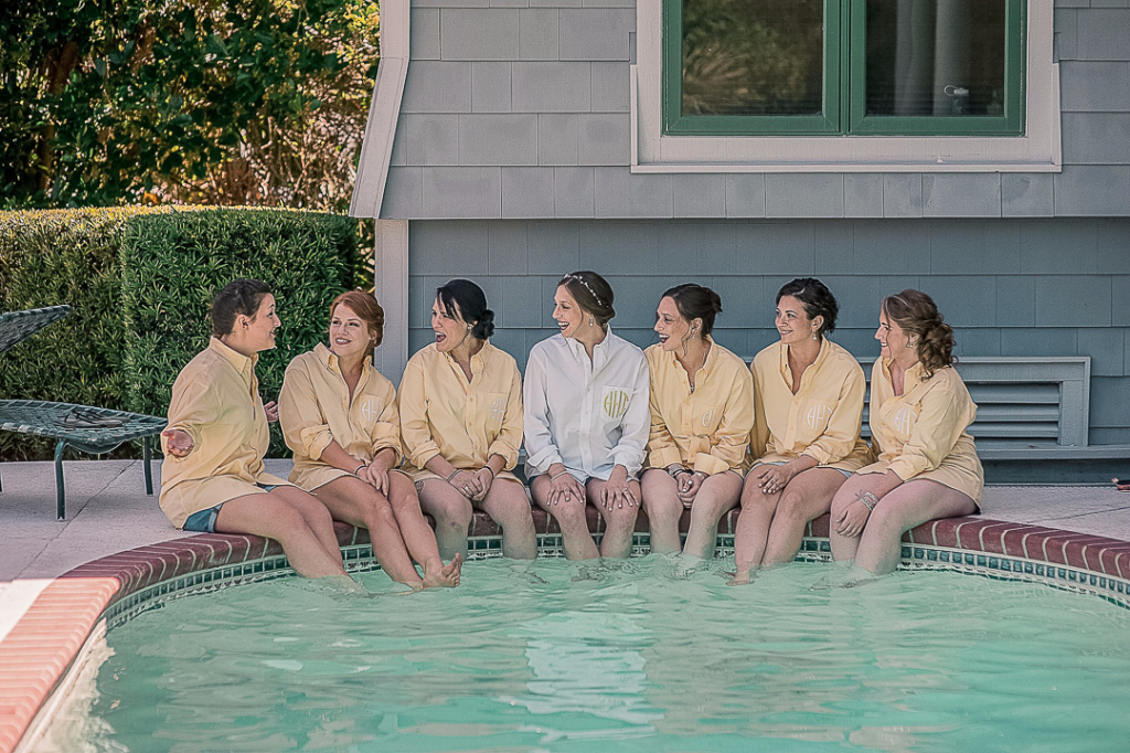 hilton head bridal party