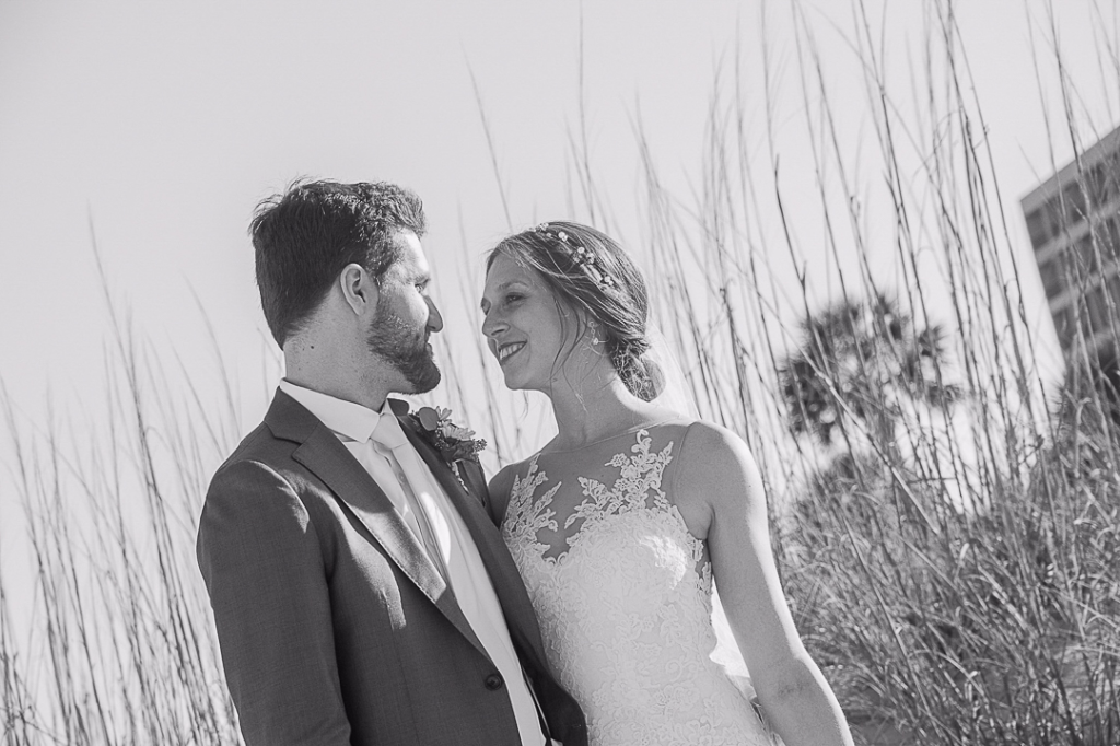 wedding on sand dunes
