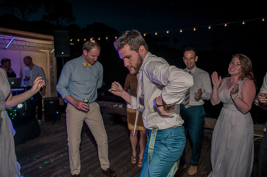 groom dancing